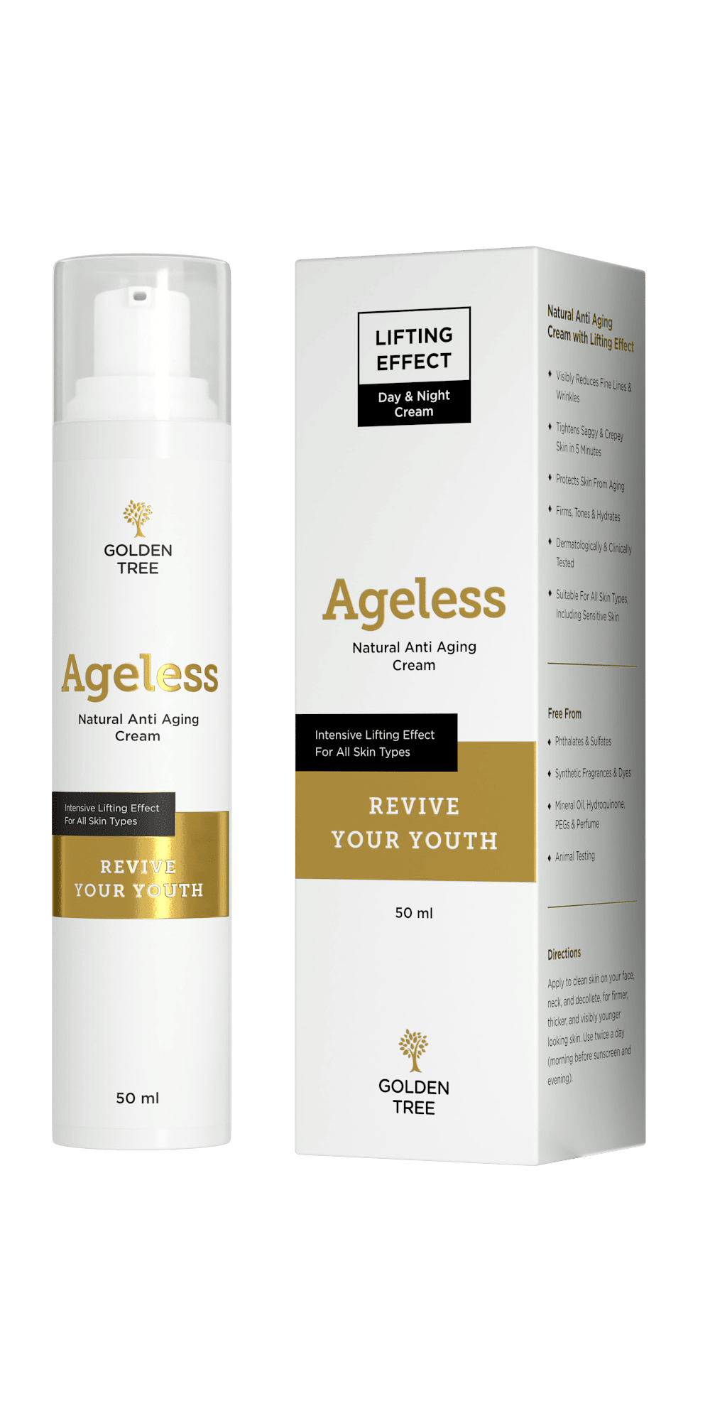 Golden Tree Ageless Anti-Aging krémet